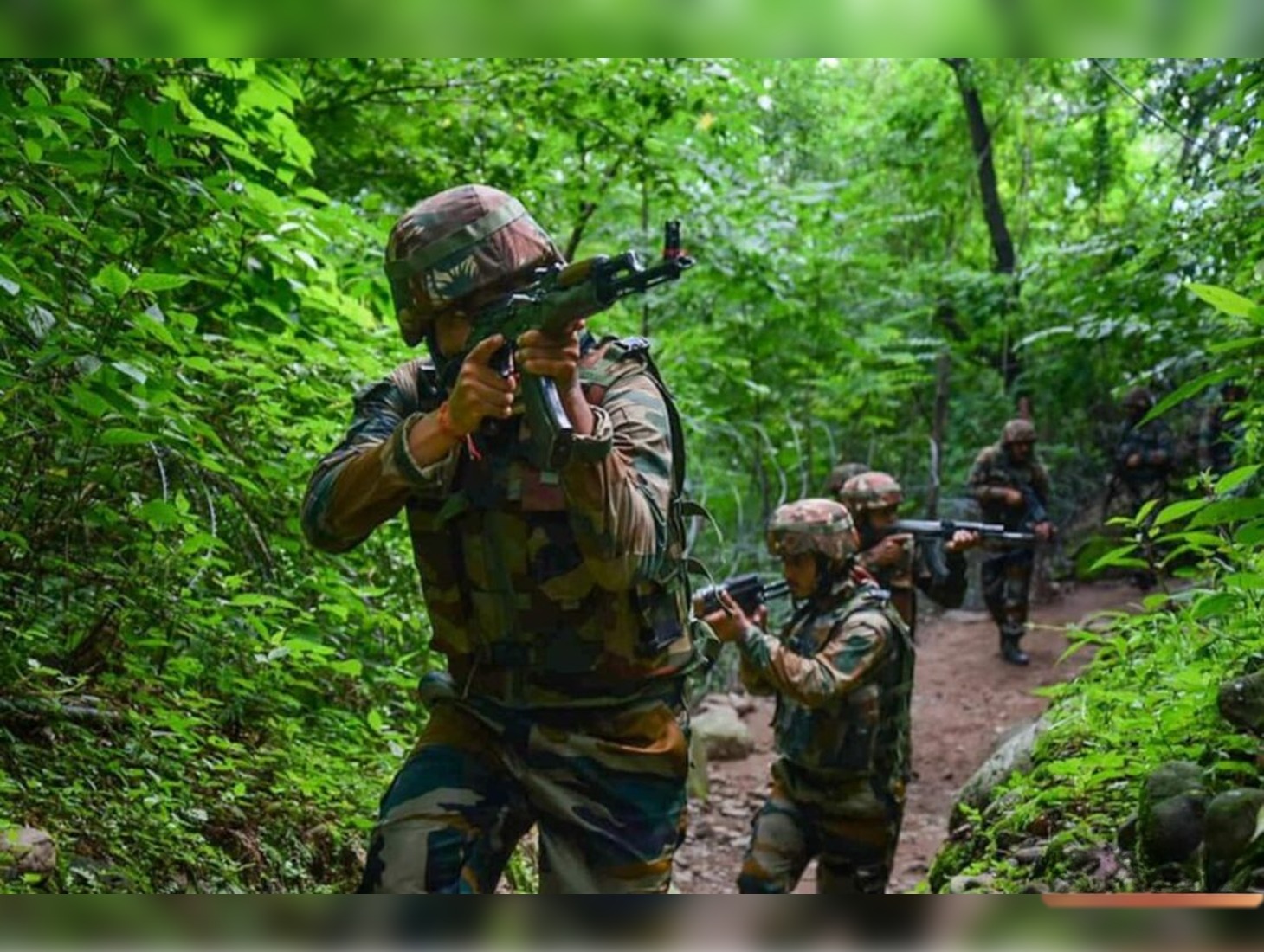 Northern Army Commander review security