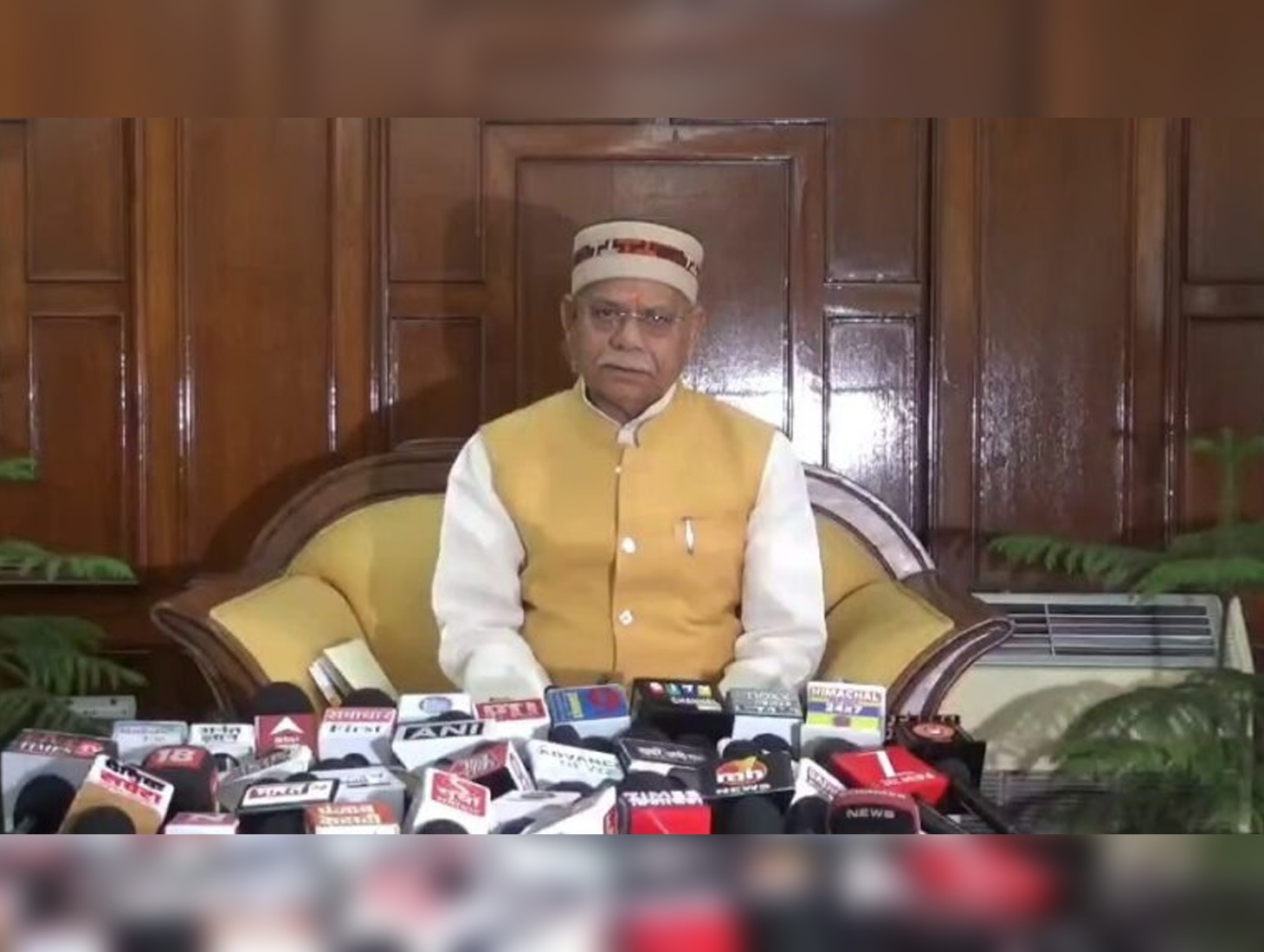 Himachal Governor Shiv Pratap Shukla