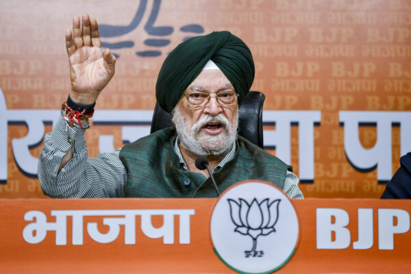 Union Minister Hardeep Singh Puri