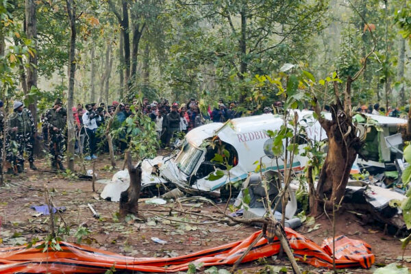 Air ambulance with 7 onboard crashes in Jharkhand's Chatra