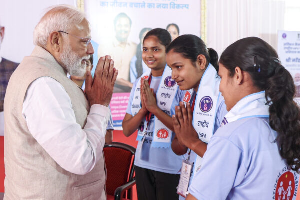 PM Modi launches nationwide HPV vaccination drive