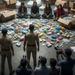 International Drug Racket Busted by Delhi Police; 18 Lakh Psychotropic Tablets Seized