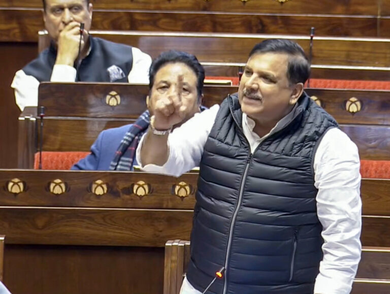 Recruit youths who cleared Army exams, don’t make soldiers serve officials: AAP’s Sanjay Singh in RS