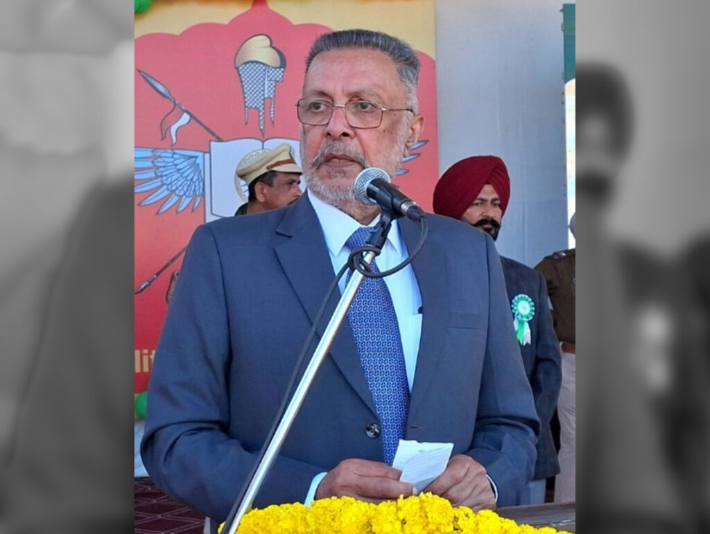 Punjab Health and Family Welfare Minister Dr Balbir Singh