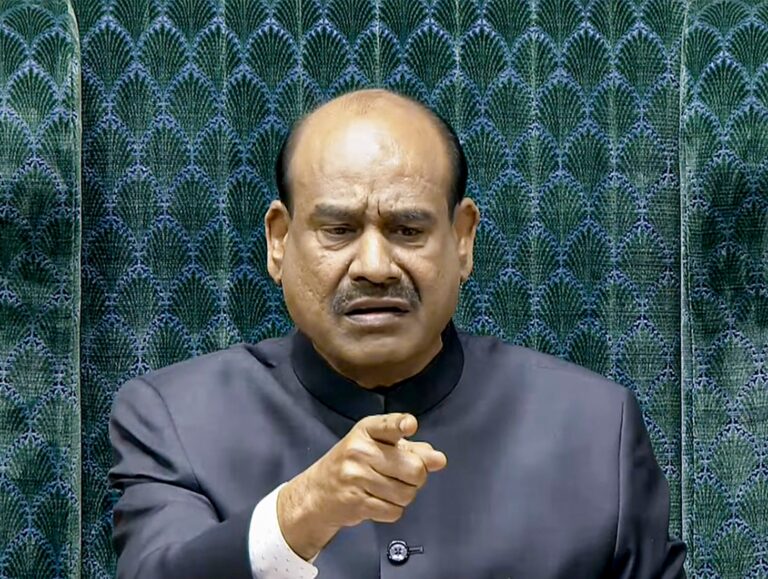 LS Speaker urges members to ask short questions