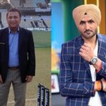 Sunil Gavaskar and Harbhajan Singh