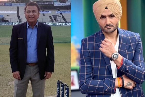 Sunil Gavaskar and Harbhajan Singh