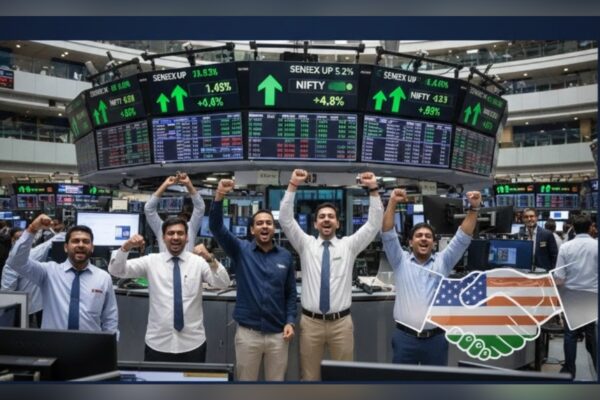 Sensex jumps over 5 pc