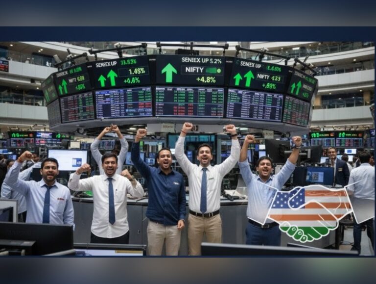 Sensex jumps over 5 pc