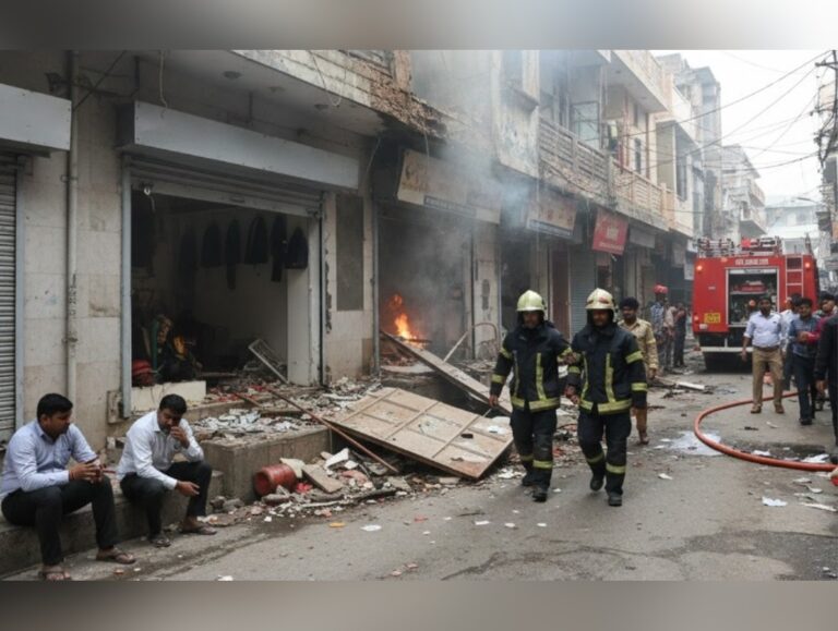 Two firemen among four injured after cylinder blast in Hoshiarpur tailor shop