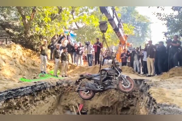 Motorcyclist dies after falling into 15-feet-deep pit dug by DJB in west Delhi