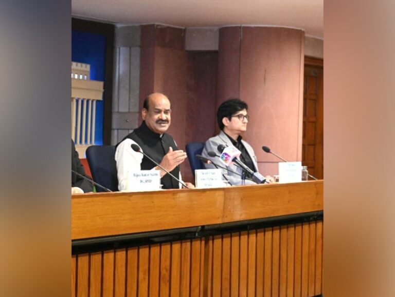 Om Birla launches e-Vidhan app at Bihar assembly; Nitish skips event
