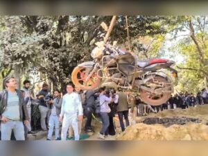 Delhi Police biker death case