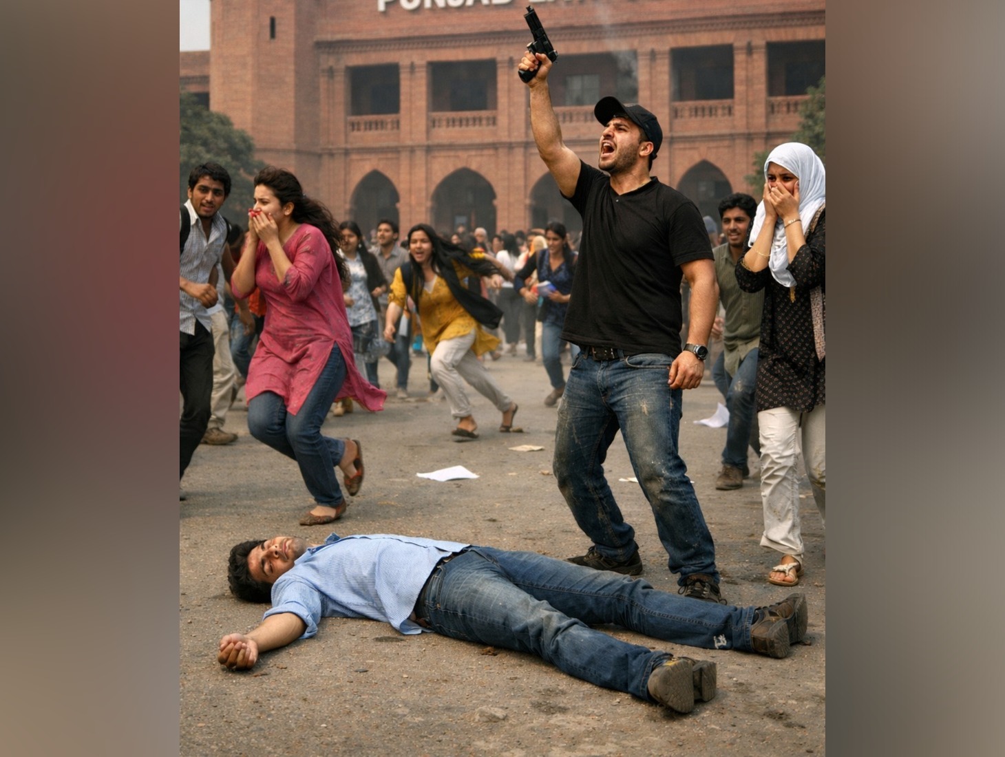 Law college student kills fellow student