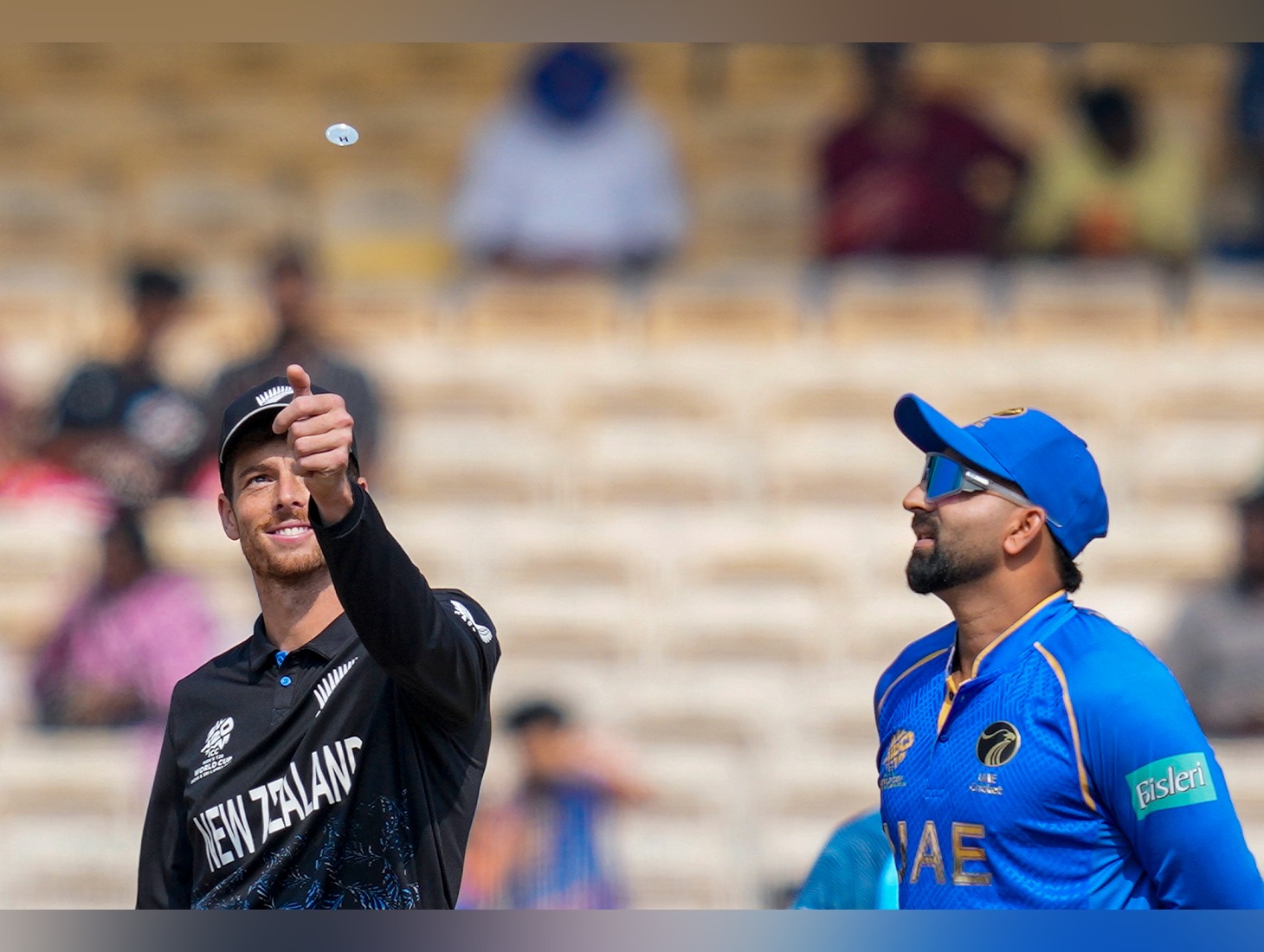 UAE opt to bat against New Zealand