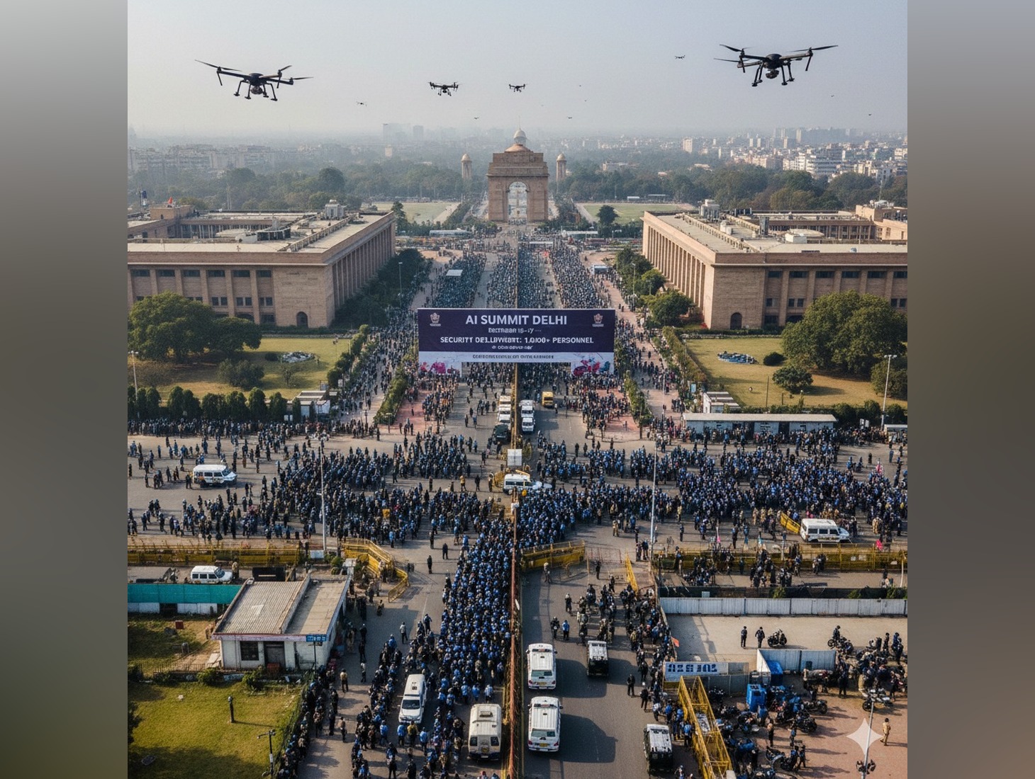 Over 10,000 Delhi Police personnel to guard India-AI Impact Summit