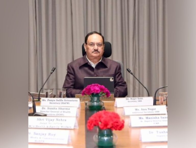 Union Health Minister JP Nadda