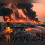 Firefighters control massive blaze in Panipat godown