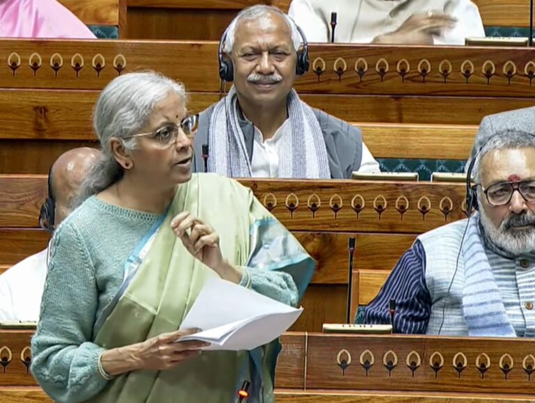 In West Bengal, bombs prevail, not law and order: Sitharaman hits out at TMC in LS