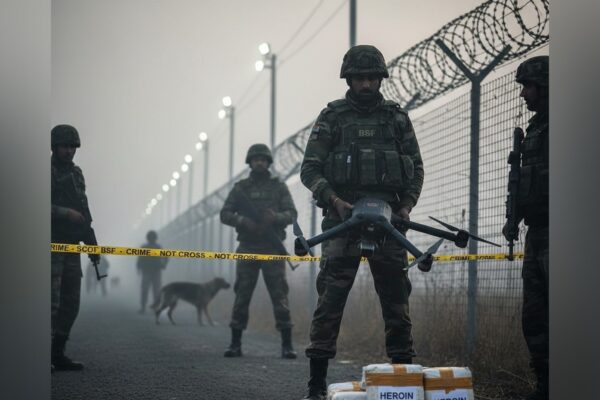 Drone smuggling bid foiled near International Border in Jammu