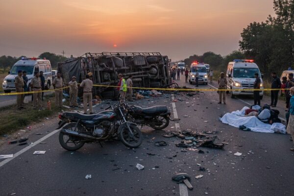 Fog Suspected Behind Fatal Truck Crash Near Tangri Bridge
