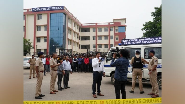 Noida schools receive bomb threats, police say nothing suspicious found