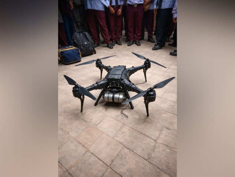 Drone found inside school campus in Jammu; sent for forensic examination