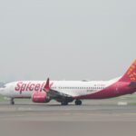 Leh-bound SpiceJet plane