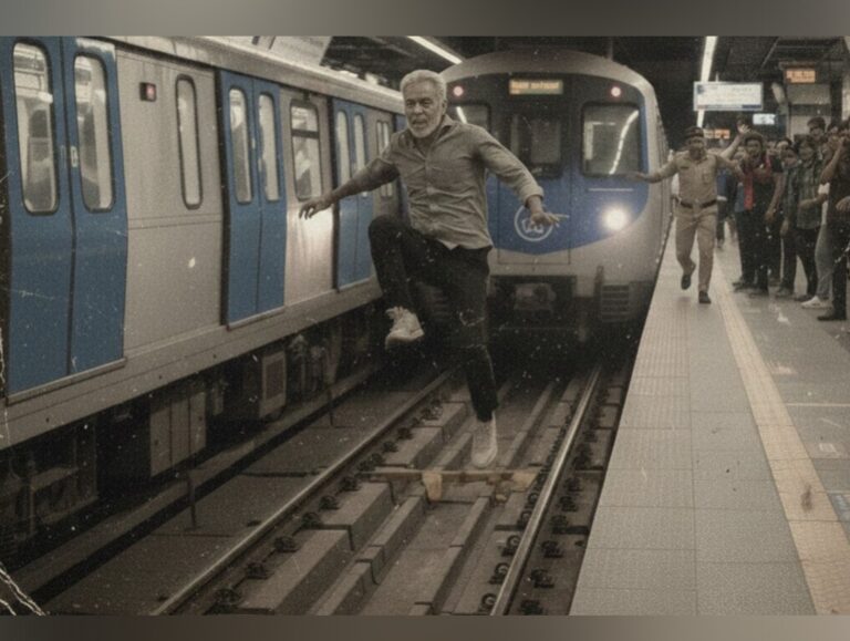 45-year-old man jumps to death at Delhi Metro station