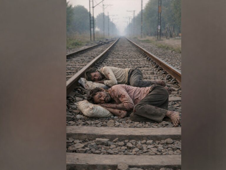 Two migrant labourers die as train runs over them in Punjab