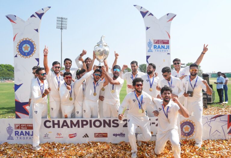 Jammu and Kashmir cricket team Win Maiden Ranji Trophy; Omar Abdullah Witnesses Historic Triumph