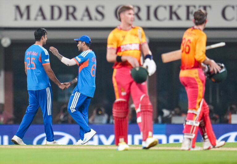 Abhishek, Hardik help India pulverise Zimbabwe by 72 runs; stay in semis race