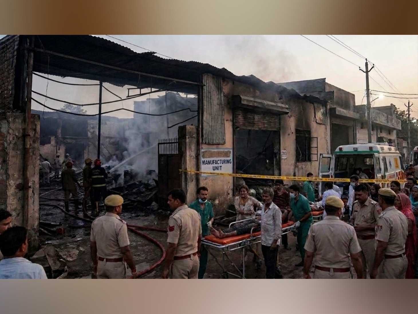 4 Women Workers Killed, 11 Injured in Fire at Gulal Factory in Haryana’s Jind