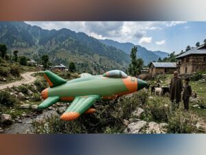 PIA-Marked Balloon Recovered in Rajouri, Police Seize Object