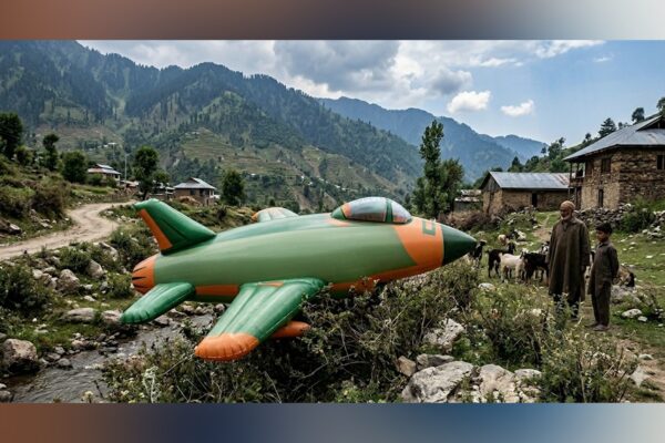 PIA-Marked Balloon Recovered in Rajouri, Police Seize Object