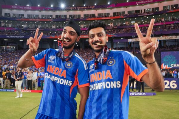 The Indian cricket team's resident social media star Arshdeep Singh was at it again after the T20 World Cup triumph, teasing head coach Gautam Gambhir to smile some more, asking Sanju Samson whether justice has finally been done to him and reasserting the collective belief in "Jassi bhai's" magic!