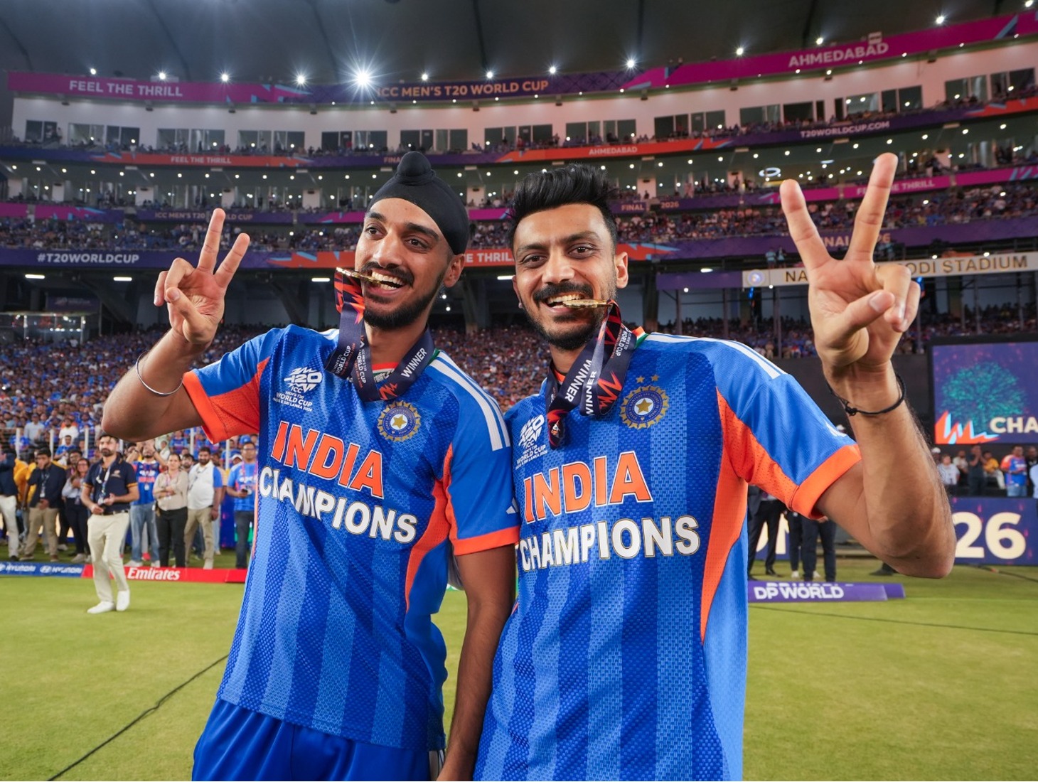 The Indian cricket team's resident social media star Arshdeep Singh was at it again after the T20 World Cup triumph, teasing head coach Gautam Gambhir to smile some more, asking Sanju Samson whether justice has finally been done to him and reasserting the collective belief in "Jassi bhai's" magic!