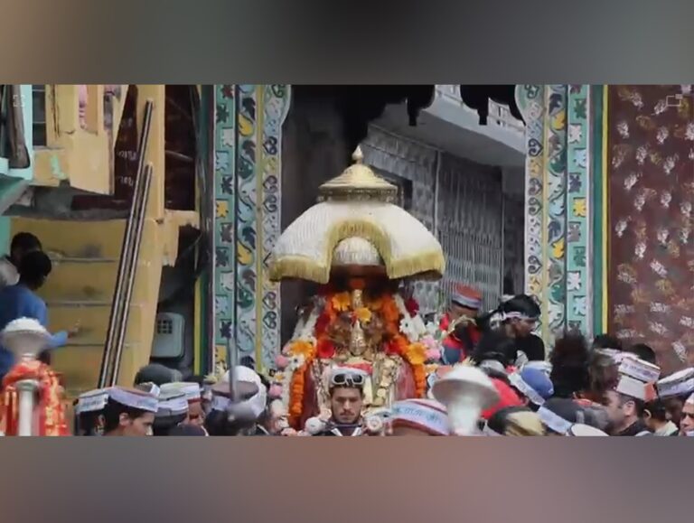 Deity Balu Nag reaches Dhalpur, to visit Jagti Pat after 14 Years