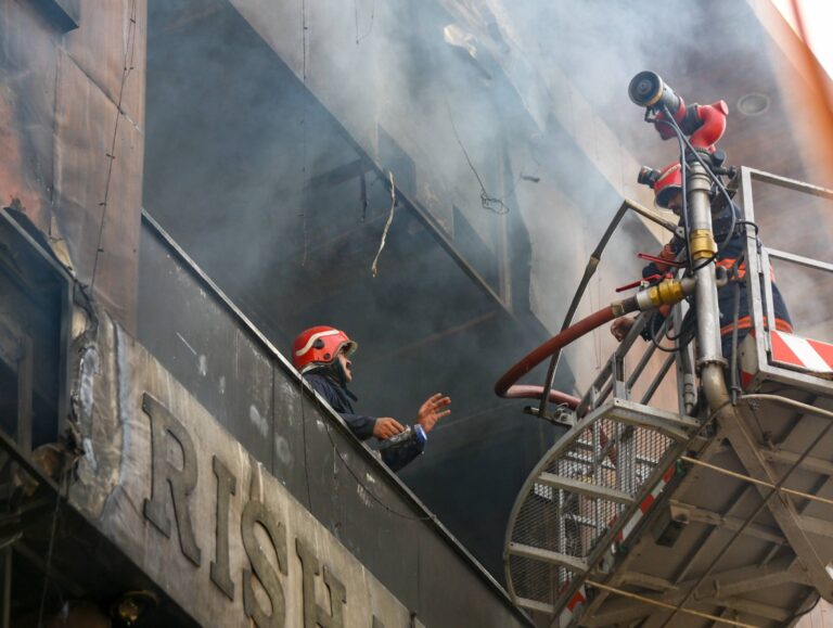 Three children among 9 of family killed in massive fire at building in Delhi’s Palam