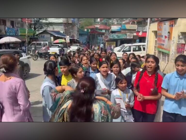 Fresh protests in Dharamshala over plan to merge girls’ school with boys’ school