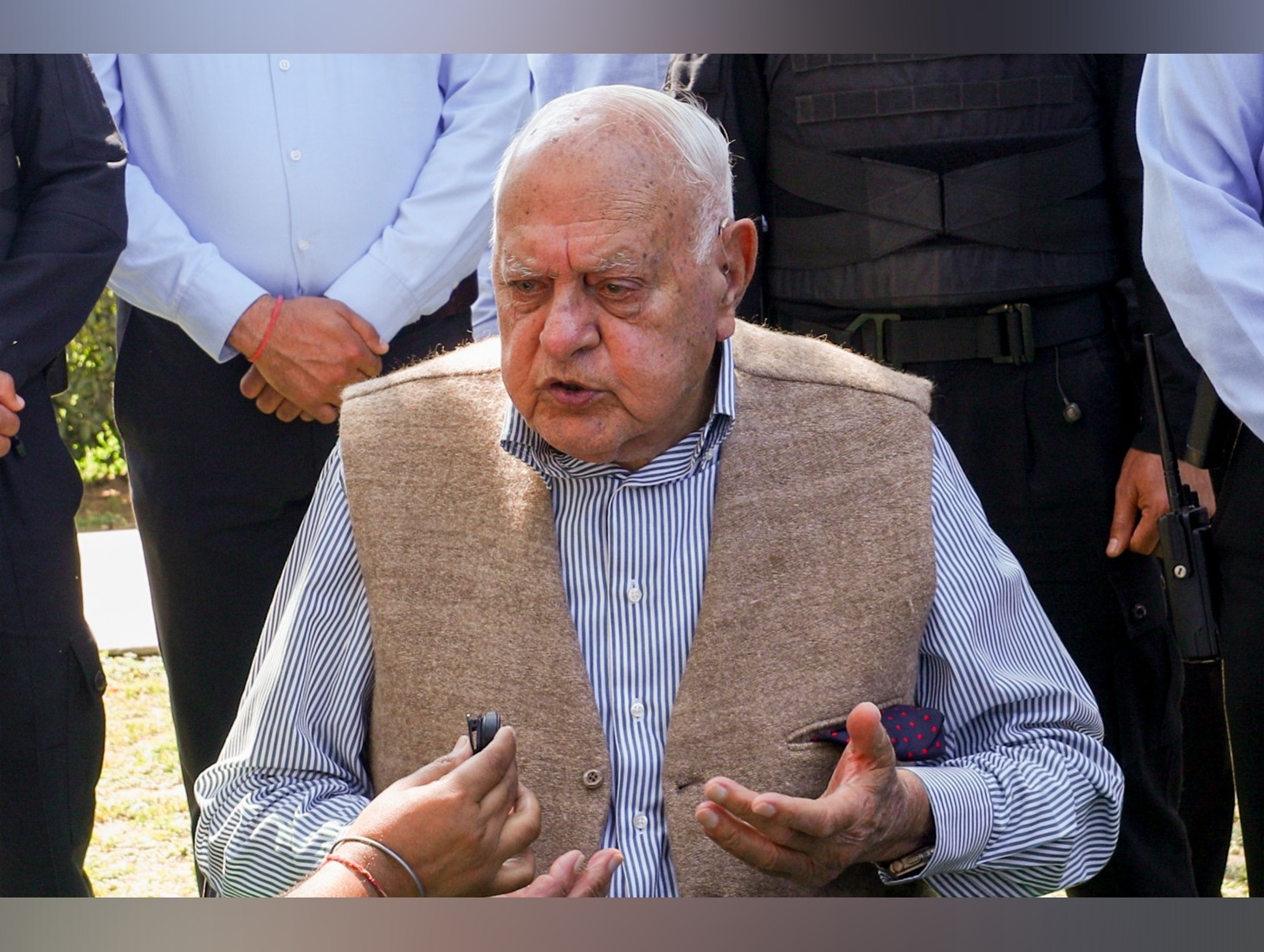 Farooq Abdullah raises statehood issue, questions delay
