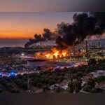 Fire Erupts at Haifa Oil Refinery Amid Israel-Iran Conflict