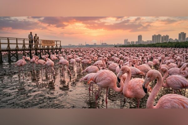 Flamingo Habitats in Navi Mumbai Turn Toxic, Centre Seeks Urgent Action