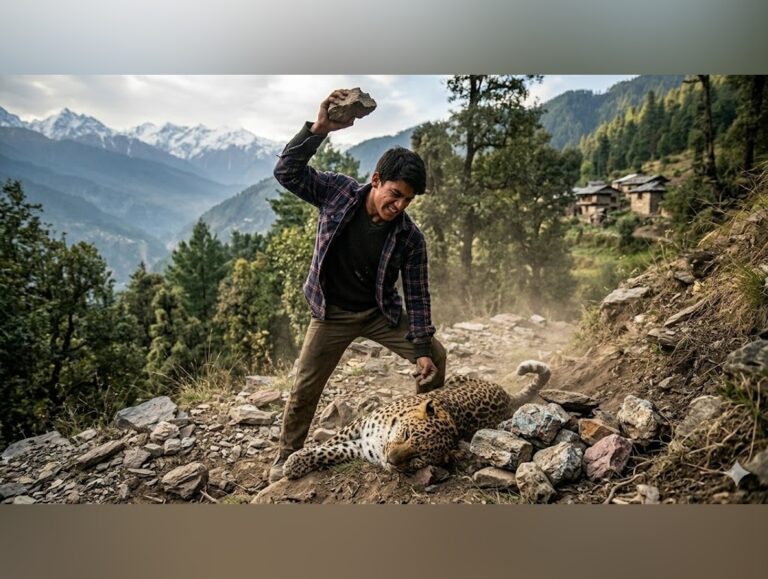 Solan youth kills leopard with stones after bare-handed fight
