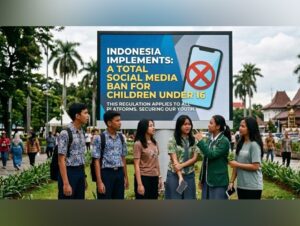 Indonesia bans social media accounts for children under 16