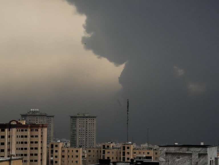Iran hits Kuwaiti oil refinery and explosions boom over Tehran from Israeli attack