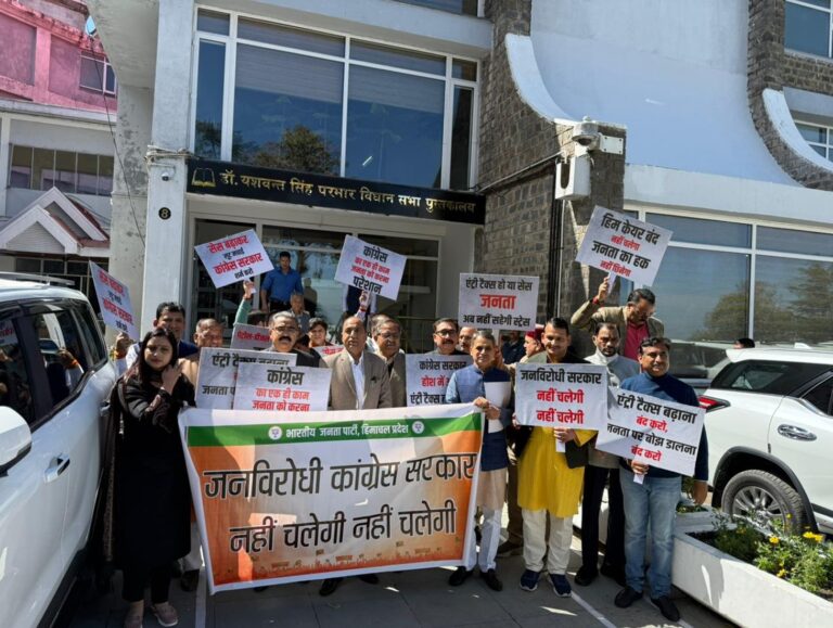 Jai Ram Thakur calls for immediate rollback of Himachal entry tax hike