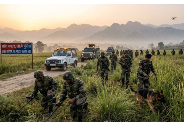 Massive search operation in J-K's Samba after Pak drone spotted