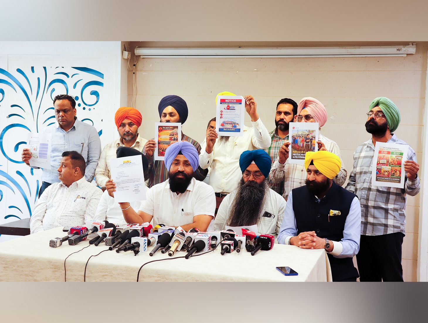 LPG Distributors of Punjab president Gurpal Singh Mann