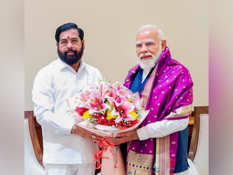 Eknath Shinde meets PM Modi 